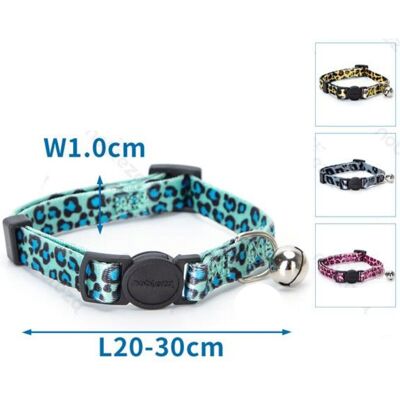Nobleza Collare Leopardato per Gatti - Accessori per Gatti Nobleza Collare Leopardato per Gatti - Accessori per Gatti