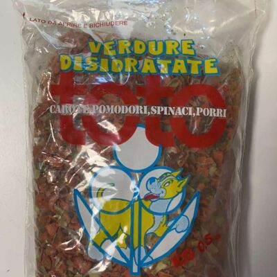 Toto Verdure Disidratate Essicate per Cani 500 g Toto Verdure Disidratate Essicate per Cani 500 g
