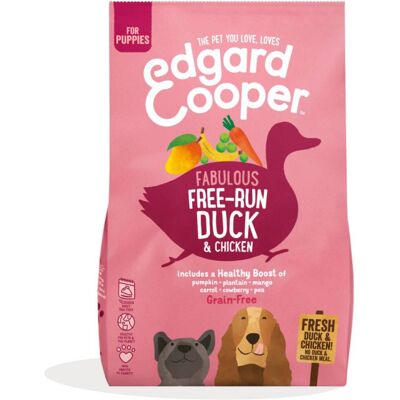 Edgard & Cooper Cucciolo Favoloso Senza Grano Anatra e Pollo - 2,5 kg Edgard & Cooper Cucciolo Favoloso Senza Grano Anatra e Pollo - 2,5 kg