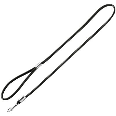 Hunter Guinzaglio Modern Art Round & Soft Petit 6 / 110 Nero per Cani Hunter Guinzaglio Modern Art Round & Soft Petit 6 / 110 Nero per Cani
