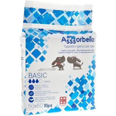 Ferribiella Tappetino Igienico Basic Polyme - 10-60X60 Ferribiella Tappetino Igienico Basic Polyme - 10-60X60