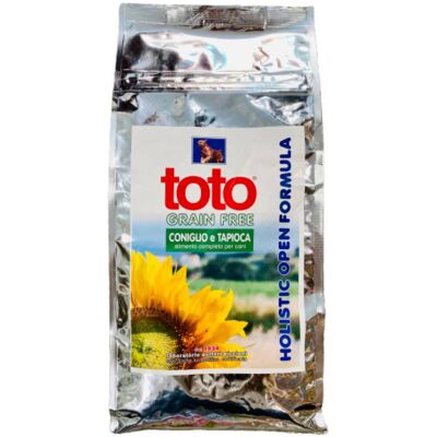 Toto 4 Kg Holistic Open Formula Grain Free Coniglio e Tapioca per Cani Toto 4 Kg Holistic Open Formula Grain Free Coniglio e Tapioca per Cani
