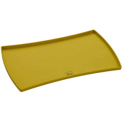 Eiby Tappetino per Cani e Gatti - Silicone - 48x30cm - Giallo Eiby Tappetino per Cani e Gatti - Silicone - 48x30cm - Giallo