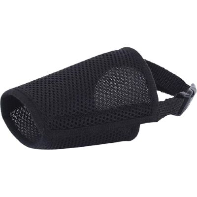 Nobleza Museruola per Cani in Tessuto Nero 2XS Nobleza Museruola per Cani in Tessuto Nero 2XS