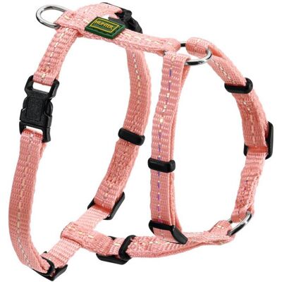 Imbracatura per cani rosa Hunter - Regolabile, Riflettente Imbracatura per cani rosa Hunter - Regolabile, Riflettente