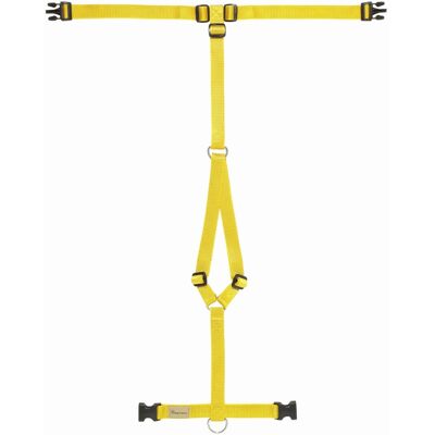 Haqihana Pettorina ad H Yellow in Nylon per Cani XL (torace 85-130cm) Haqihana Pettorina ad H Yellow in Nylon per Cani XL (torace 85-130cm)