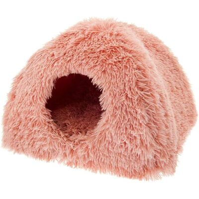Ferribiella Cuccia per Animali Igloo Nuvoletta 50 x 50 h.35 cm Rosa Ferribiella Cuccia per Animali Igloo Nuvoletta 50 x 50 h.35 cm Rosa