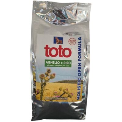 Toto 4 Kg Holistic Open Formula Agnello e Riso MINI SIZE per Cani Toto 4 Kg Holistic Open Formula Agnello e Riso MINI SIZE per Cani