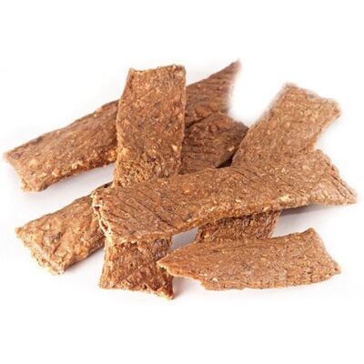 Gusto Strisce di Carne Essiccata di Coniglio Snack per Cani 100 g Gusto Strisce di Carne Essiccata di Coniglio Snack per Cani 100 g
