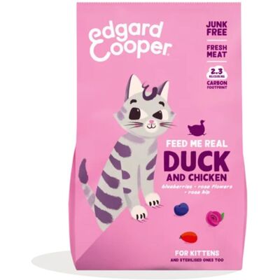 Cibo per gatti senza cereali Edgard & Cooper - Pollo e Anatra - 325g Cibo per gatti senza cereali Edgard & Cooper - Pollo e Anatra - 325g