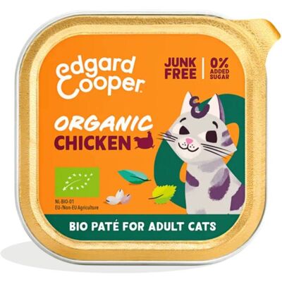 Paté di pollo biologico Edgard & Cooper - Cibo per gatti Paté di pollo biologico Edgard & Cooper - Cibo per gatti