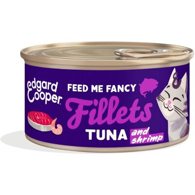 Cibo per Gatti Edgard & Cooper Tonno e Gamberetti - 70g Cibo per Gatti Edgard & Cooper Tonno e Gamberetti - 70g