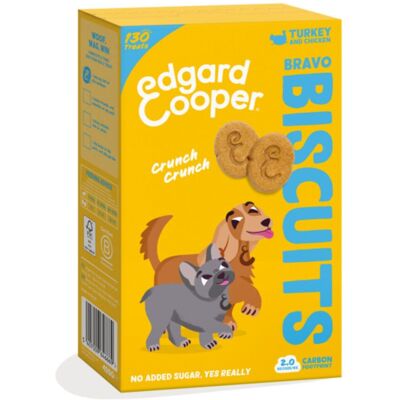 Biscotti per cani tacchino e pollo Edgard & Cooper 400 g Biscotti per cani tacchino e pollo Edgard & Cooper 400 g