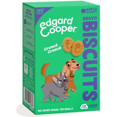 Biscotti per cani Edgard and Cooper Mela e Mirtillo 400g - Biscotti per cani Biscotti per cani Edgard and Cooper Mela e Mirtillo 400g - Biscotti per cani
