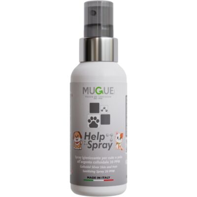 Mugue Help Argento Colloidale Spray per Animali 100 ml Mugue Help Argento Colloidale Spray per Animali 100 ml