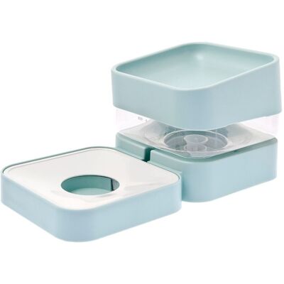 Ferribiella Ciotola Dispenser Multifunzione per Acqua e Cibo Cubo per Animali 32 x 16 x 11 cm Ferribiella Ciotola Dispenser Multifunzione per Acqua e Cibo Cubo per Animali 32 x 16 x 11 cm