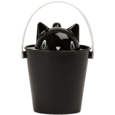United Pets Crick Secchiello Portacrocchette Gatto Nero United Pets Crick Secchiello Portacrocchette Gatto Nero