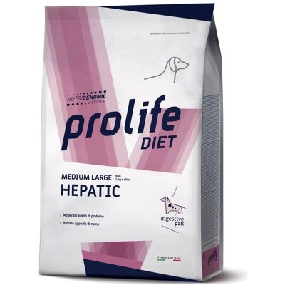 Prolife® Prolife Diet Dog Hepatic Medium Large per Cani 8 Kg Prolife® Prolife Diet Dog Hepatic Medium Large per Cani 8 Kg