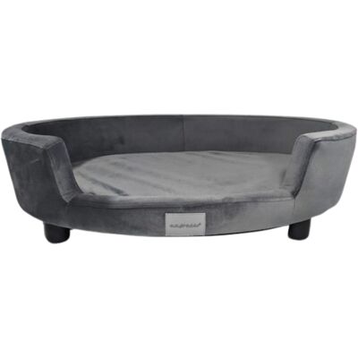 Nasonero® Nasonero Divanetto Ovale in Velluto per Gatti e Cani di Piccola Taglia Grigio 81 x 58 h. 23 cm Nasonero® Nasonero Divanetto Ovale in Velluto per Gatti e Cani di Piccola Taglia Grigio 81 x 58 h. 23 cm