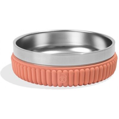 Zee.Dog Ciotola per Cani S Tuff Bowl Small Stripes Clay ø 16 x h.4,8 cm 550 ml Zee.Dog Ciotola per Cani S Tuff Bowl Small Stripes Clay ø 16 x h.4,8 cm 550 ml
