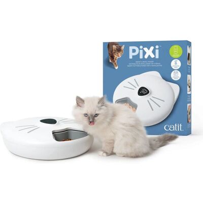 Catit Distributore Automatico Cibo per Gatti Pixi Smart Feeder 6 Pasti Catit Distributore Automatico Cibo per Gatti Pixi Smart Feeder 6 Pasti