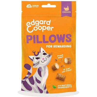 Edgard & Cooper 1 confezione x 60 g Edgard&Cooper Snack per Gatti Pillows Fagottini Ripieni al Pollo Edgard & Cooper 1 confezione x 60 g Edgard&Cooper Snack per Gatti Pillows Fagottini Ripieni al Pollo