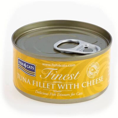 Cibo umido Fish4CAT Tonno e Formaggio - 70g Cibo umido Fish4CAT Tonno e Formaggio - 70g