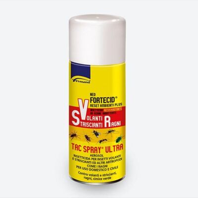 Formevet Fortecid Reset Ambienti Plus Insetticida per Insetti Volanti Striscianti e Ragni Neo 150 ml Formevet Fortecid Reset Ambienti Plus Insetticida per Insetti Volanti Striscianti e Ragni Neo 150 ml
