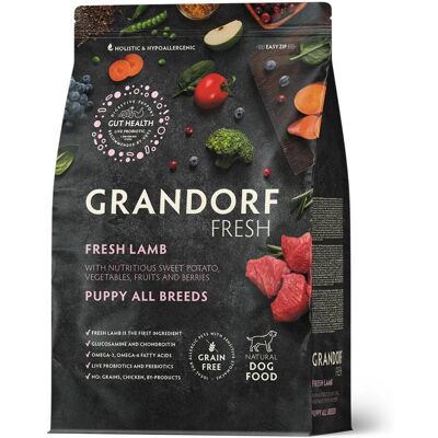 Grandorf Fresh Puppy All Breeds Agnello e Patata Dolce per Cuccioli 1 Kg Grandorf Fresh Puppy All Breeds Agnello e Patata Dolce per Cuccioli 1 Kg