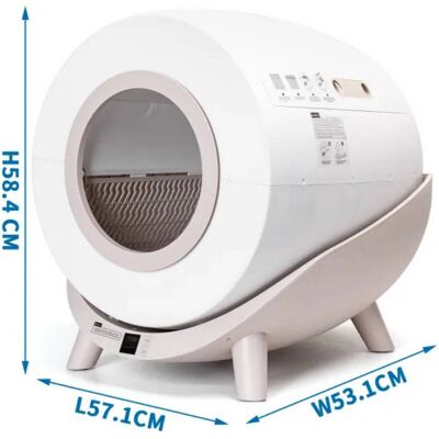 Nobleza Aigostar Lettiera Autopulente per Gatti Smart L 57,1 x 53,1 x 58,4 cm Nobleza Aigostar Lettiera Autopulente per Gatti Smart L 57,1 x 53,1 x 58,4 cm