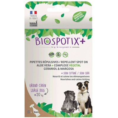 Biogance Biospotix+ Spot On Antiparassitario Cani XL 5 Pipette x 3 ml Biogance Biospotix+ Spot On Antiparassitario Cani XL 5 Pipette x 3 ml