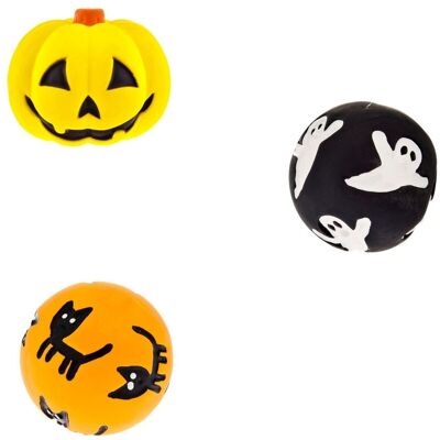 Ferribiella Halloween Gioco per Cani Pallina in Lattice 7,5 cm Assortite Ferribiella Halloween Gioco per Cani Pallina in Lattice 7,5 cm Assortite