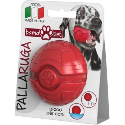 Bama Pet Palla Ruga Gioco per Cani Rosso Bama Pet Palla Ruga Gioco per Cani Rosso
