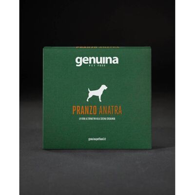 Genuina 1 pz x 90 g Pranzo Anatra per Cani Natural Pet Food Genuina 1 pz x 90 g Pranzo Anatra per Cani Natural Pet Food