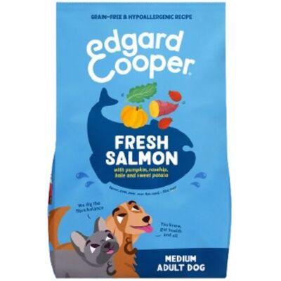Edgard & Cooper SACCO 1 Kg CROCCHETTA MEDIA M Edgard & Cooper Salmone Norvegese per Cani Adulti Edgard & Cooper SACCO 1 Kg CROCCHETTA MEDIA M Edgard & Cooper Salmone Norvegese per Cani Adulti