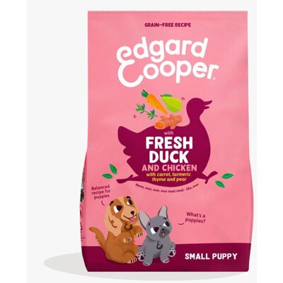 SACCO 3 Kg CROCCHETTA PICCOLA S Edgard & Cooper Anatra e Pollo per Cuccioli Puppy SACCO 3 Kg CROCCHETTA PICCOLA S Edgard & Cooper Anatra e Pollo per Cuccioli Puppy