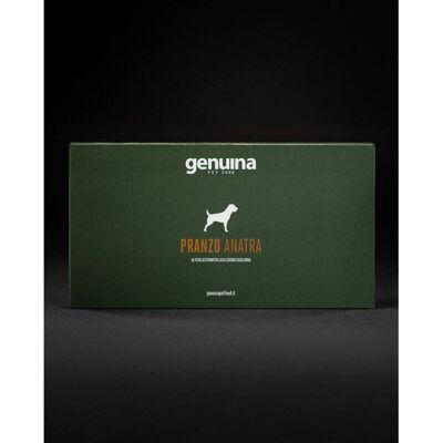 Genuina 1 pz x 200 g Pranzo Anatra per Cani Natural Pet Food Genuina 1 pz x 200 g Pranzo Anatra per Cani Natural Pet Food