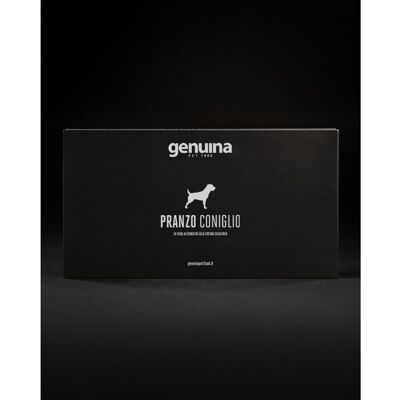 Genuina 1 pz x 200 g Pranzo Coniglio per Cani Natural Pet Food Genuina 1 pz x 200 g Pranzo Coniglio per Cani Natural Pet Food