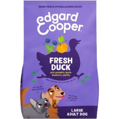 SACCO 12 Kg CROCCHETTA GRANDE L Edgard & Cooper Anatra Monoproteico per Cani Adulti SACCO 12 Kg CROCCHETTA GRANDE L Edgard & Cooper Anatra Monoproteico per Cani Adulti