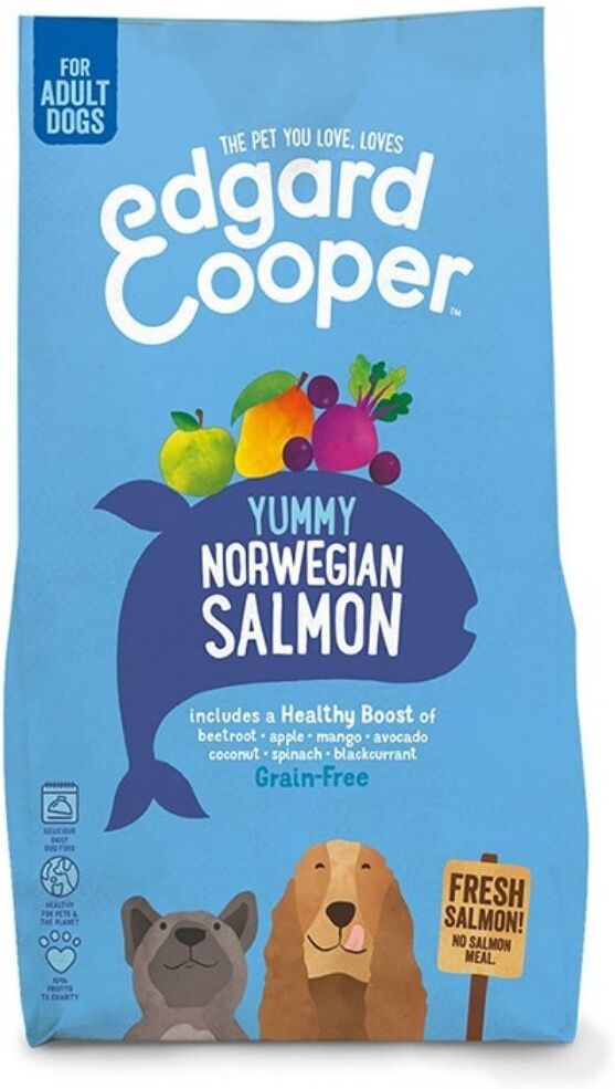 Edgard & Cooper 2,5Kg Edgard & Cooper Salmone Norvegese per Cani Adulti