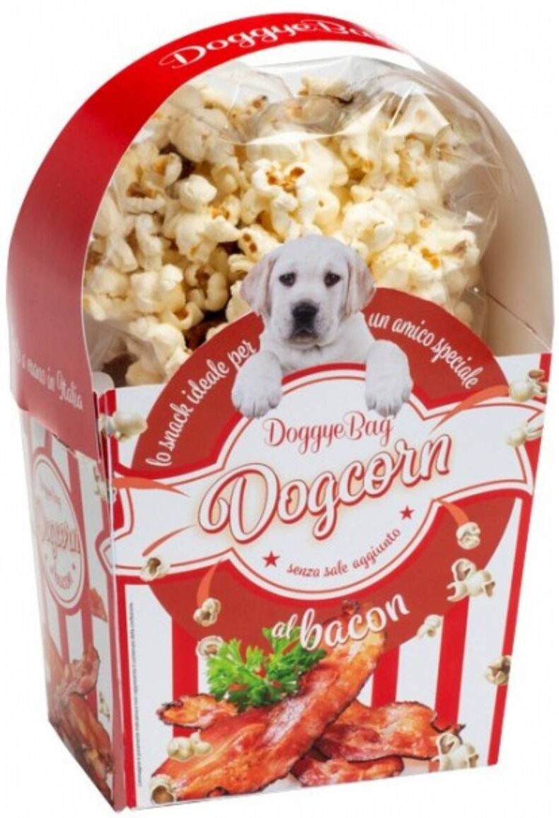 Doggye Bag DoggyeBag Dogcorn al Bacon Pop Corn per Cani 60g