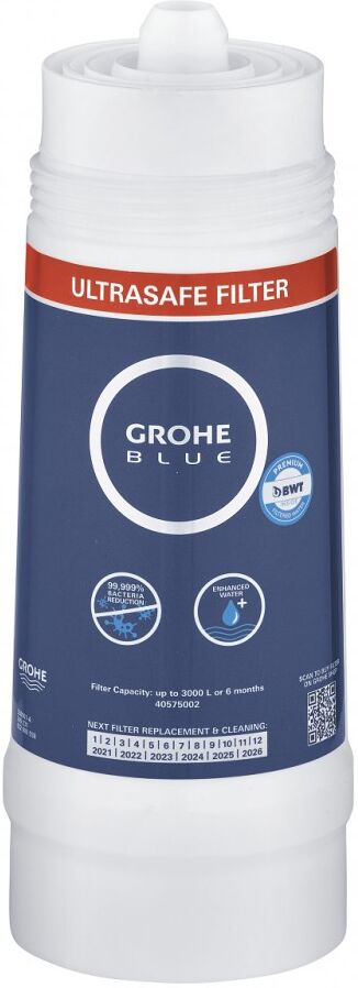 Grohe Blue - Filtro Ultrasafe Meno 99% Di Batteri E Piombo - 40575002