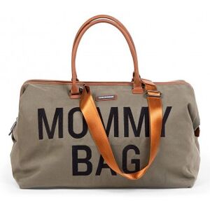 Childhome Mommy Bag Borsa Fasciatoio in Tela KAKI con Fasciatoio Cambio