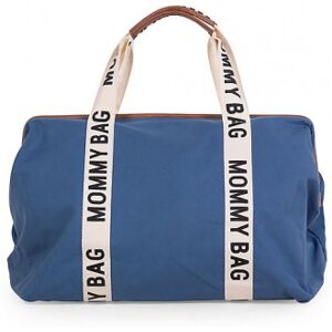 Childhome Borsa Mommy Bag - INDIGO Include Materassino per il Cambio