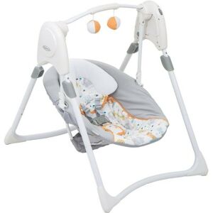 Graco Altalena Elettrica Slim Space 2 in 1 Linus