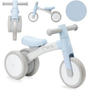 MoMi Triciclo Senza Pedali per Bambini TEDI LIGHT BLUE Mini Bike