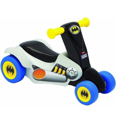 Fisher Price Primi Passi Cavalcabile & Monopattino Scooter BATMAN