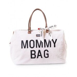 Childhome Mommy Bag Borsa Fasciatoio TEDDY PANNA con Fasciatoio Cambio