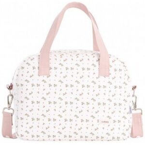 Cambrass Borsa Clinica in Ecopelle con Tracolla PROME AURA BEIGE FIORI