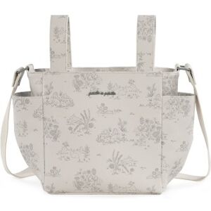 Pasito a Pasito Borsa in Ecopelle CROSSBODY con Tracolla TOILE de JOUY Crema